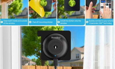 Noonkey No-Drill Window Security Camera with Starlight Color Night Vision product image