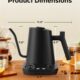 Silonn Gooseneck Kettle with Precise Temperature Control 0.9L product image