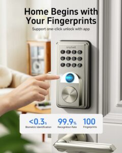 Anybell Fingerprint Door Lock Keyless Entry Deadbolt product image