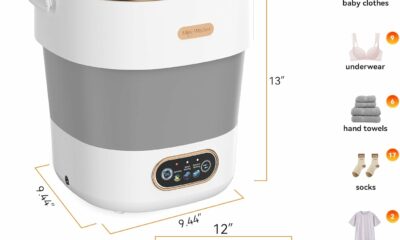 JUJOJB Portable Washing Machine 16L with Spin-Dryer product image