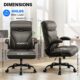 AreShark Executive High-Back Ergonomic Office Chair with Lumbar Support product image