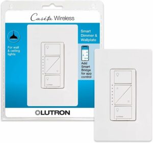 Lutron Caseta PDW-6WCL Smart Dimmer Switch (No Neutral Required)
