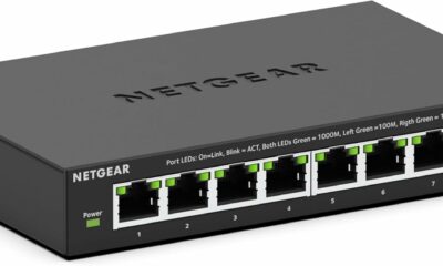 NETGEAR GS308E 8-Port Gigabit Ethernet Switch product image