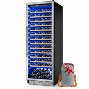 Vushine 24-Inch Wine Cooler 14.4 cu.ft (158 Bottles)