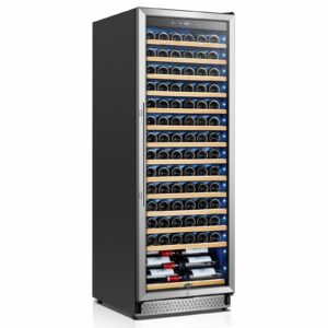 Tylza 24-Inch 154-Bottle Wine Cooler Refrigerator
