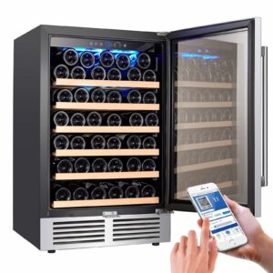 BODEGA 24-Inch 52-Bottle Wine Refrigerator (Freestanding)