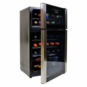 Koolatron 3 cu. ft Wine Cooler with Dual Temperature Zones