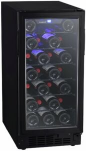 EdgeStar BWR301BL 30-Bottle Built-In Wine Cooler (15-Inch Wide)