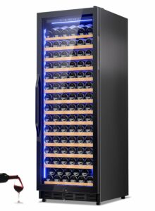 Velivi 24-Inch Wine Cooler 154-Bottle Single Zone