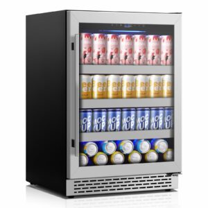 VINECOLD 24-Inch Beverage Refrigerator 190 Cans