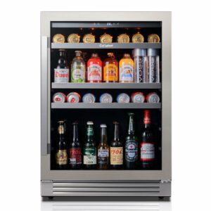 Ca'Lefort 24-Inch 180-Can Beverage Refrigerator (Right-Hinged)