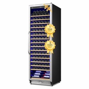 Velieta 24-Inch Wine Cooler Refrigerator 190-Bottle Capacity