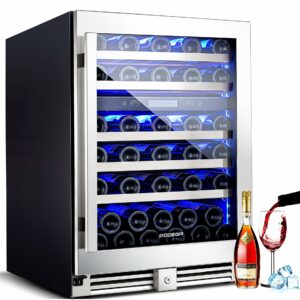 BODEGA 24-Inch 56-Bottle Dual Zone Wine Cooler