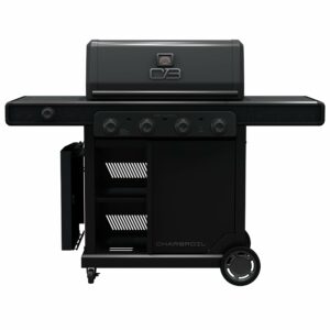 Charbroil Pro Series 463281024 4-Burner Propane Grill with Side Burner