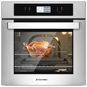 ThermoMate 24-Inch Electric Wall Oven 2.6 Cu.Ft. Convection