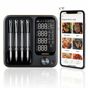 Inkbird IBT-4XS Wi-Fi Meat Thermometer with 4 Probes