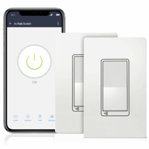 TOPGREENER TGWF15S Smart Light Switch (2-Pack, Neutral Wire)
