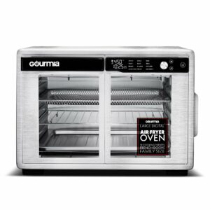 Gourmia French Door Air Fryer Oven 37-Qt with FryForce 360°