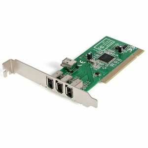 StarTech.com PCI1394MP 4-Port FireWire PCI Card (3 External, 1 Internal)
