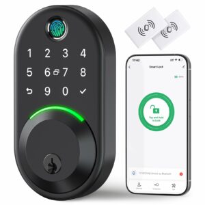 Yamiry Fingerprint Keyless Entry Deadbolt Smart Lock