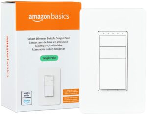 Amazon Basics Smart Dimmer Switch (Single Pole)