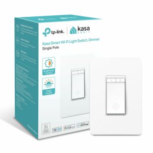 Kasa Smart HS220 Wi-Fi Dimmer Switch (Single Pole, Neutral Wire)