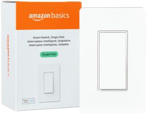 Amazon Basics Smart Switch (Single Pole, Wi-Fi)