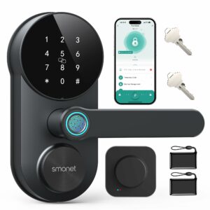 SMONET Smart Lock with Fingerprint and Wi-Fi