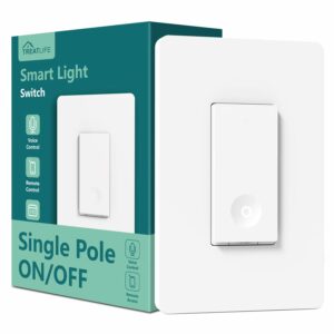 TREATLIFE Smart Light Switch (Single-Pole, Neutral Wire Required)