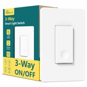 TREATLIFE 3-Way Smart Light Switch (Neutral Wire Required)