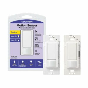 Lutron Maestro MS-OPS2H Motion Sensor Light Switch (2-Pack)