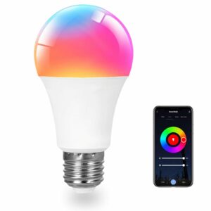 Sanofuturion A19 9W RGB+CCT Smart LED Bulb (1-Pack)