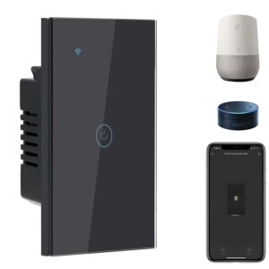 BSEED Smart Light Switch (1-Gang, Wi-Fi)