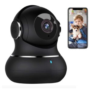 litokam 2K Indoor Security Camera with 360° Motion Detection