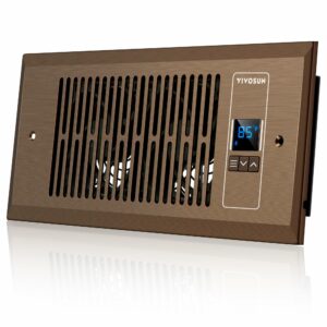VIVOSUN Quiet Register Booster Fan 4x10-Inch with Thermostat