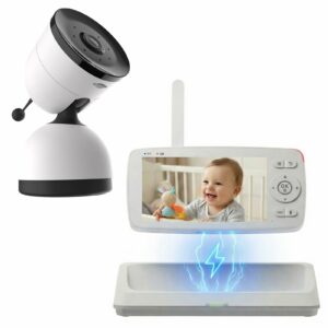 SEENZEEN Baby Monitor with 1080p Camera, Cry Detection & Temperature Sensor