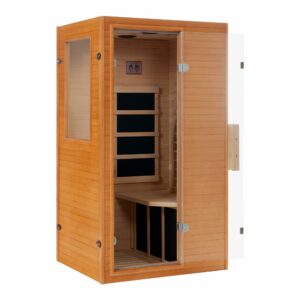 Real Relax Infrared Sauna 1-Person 950W 6-Panel