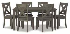 Signature Design by Ashley Caitbrook 7-Piece Dining Set with Rectangular Table