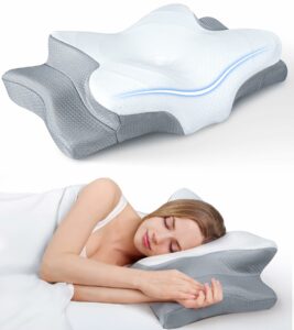 Cozyplayer Adjustable Cervical Pillow with Memory Foam