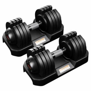 ALTLER Adjustable Dumbbells Set 52-LBS Pair