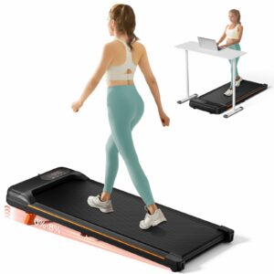 Abonow Walking Pad Under Desk Treadmill with Incline 2.5HP