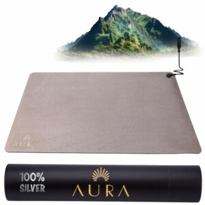 Aura Grounding Mat 24x16-Inch (100% Silver)