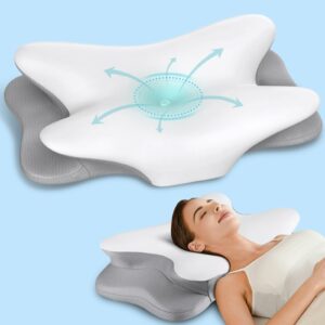 Besyodo Cervical Pillow Cooling Memory Foam for Neck Pain Relief