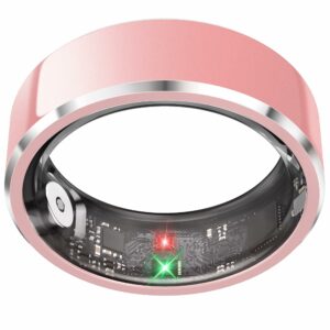PJIVE Smart Ring with Blood Oxygen & Heart Rate Monitor
