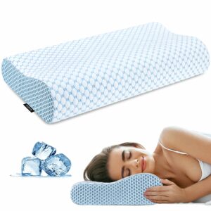 Ylekto Adjustable Contour Memory Foam Pillow for Neck Pain product image