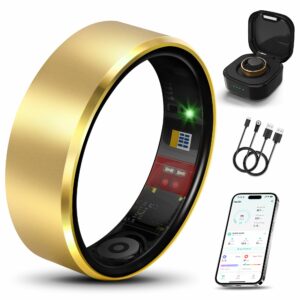 Milavan Smart Health Ring 2.0 Fitness Tracker with Heart Rate, Blood Oxygen & Sleep Monitor product image
