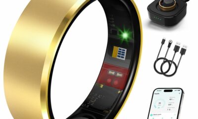 Milavan Smart Health Ring 2.0 Fitness Tracker with Heart Rate, Blood Oxygen & Sleep Monitor product image