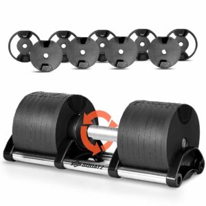SQUATZ Adjustable Dumbbell Set 70-140LB