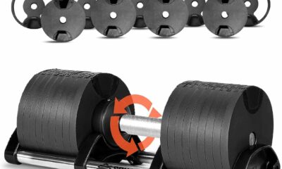 SQUATZ Adjustable Dumbbell Set 70-140LB product image