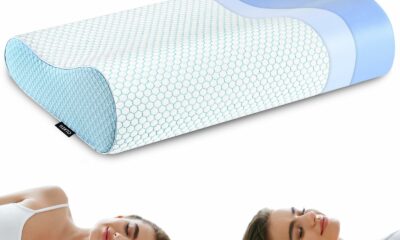 Ylekto Ergonomic Cervical Pillow Queen (23.6x14-Inch) product image